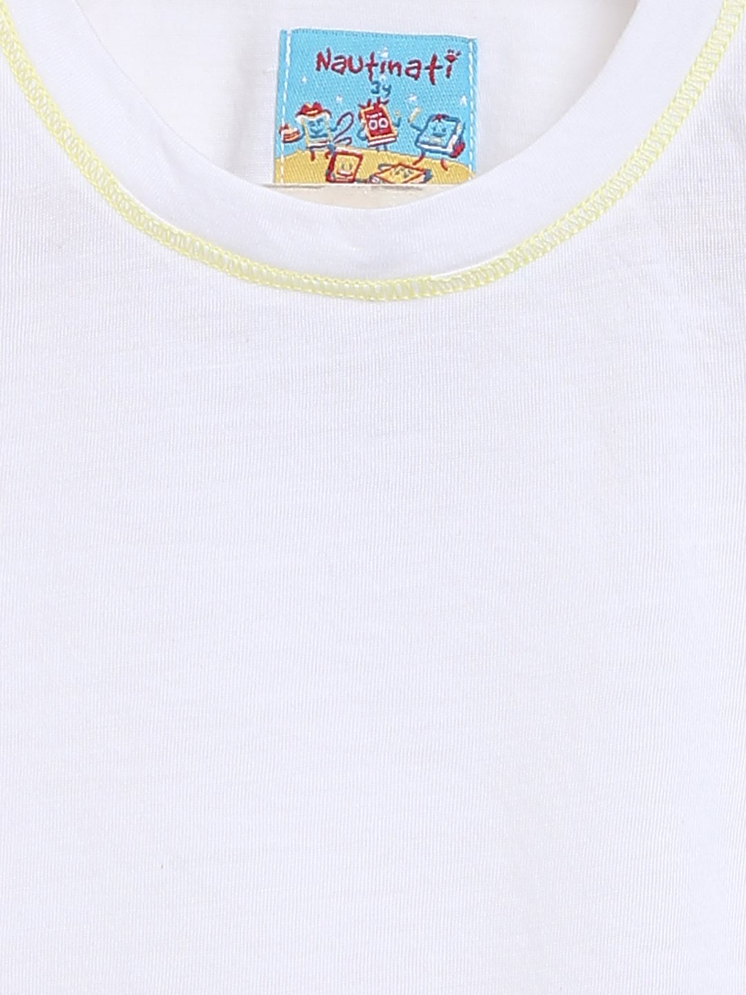 Boys Blue Colored Printed Casual Dungaree