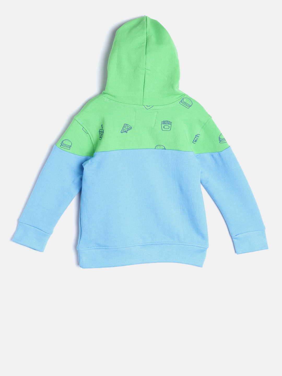 Boys Blue Coloured Printed Sweatshirt