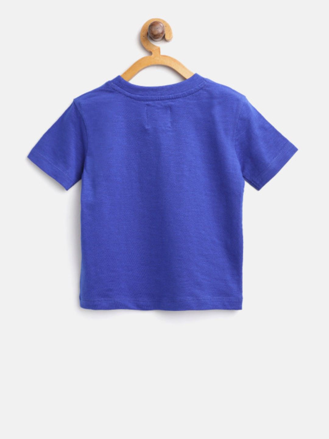 Boys Blue Coloured Printed T-Shirt